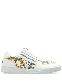 Versace Jeans Couture: Белые кроссовки 