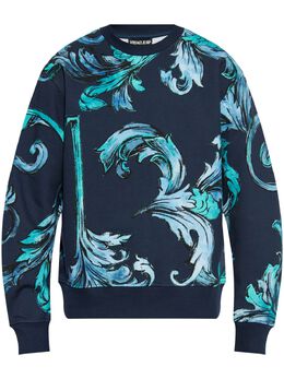 Versace Jeans Couture: Свитшот с принтом 