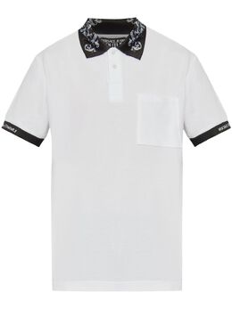 Versace Jeans Couture: Поло с принтом 