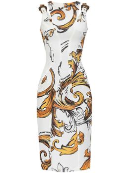 Versace Jeans Couture: Белое платье 