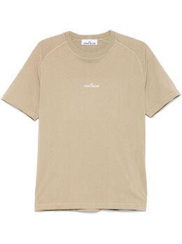 Stone Island: Хлопковая футболка 
