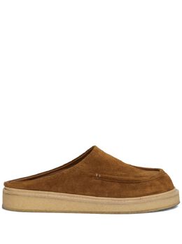 Marni: Коричневые сабо 