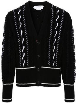 Thom Browne: Кардиган с v-образным вырезом 