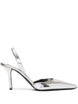 Proenza Schouler: Серебристые туфли 