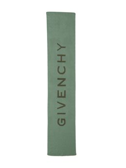 Givenchy: Зелёный шарф 