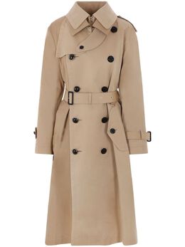 sacai: Двубортный плащ 