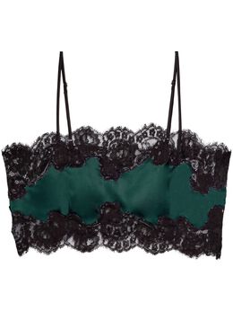 Fleur Du Mal: Кружевное топ 