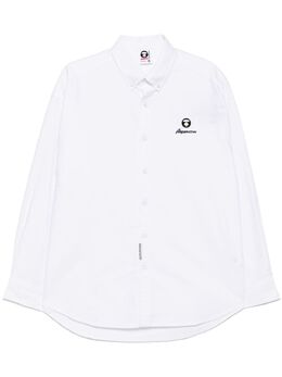 AAPE BY *A BATHING APE®: Рубашка с длинным рукавом 