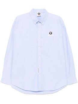 AAPE BY *A BATHING APE®: Рубашка с длинным рукавом 