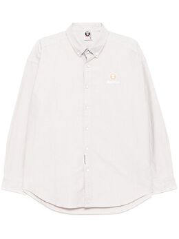 AAPE BY *A BATHING APE®: Рубашка с длинным рукавом 