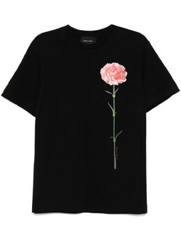 Simone Rocha: Футболка с растительным принтом 