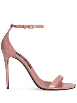 Dolce & Gabbana: Розовые сандалии 