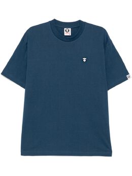 AAPE BY *A BATHING APE®: Синяя футболка 
