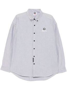 AAPE BY *A BATHING APE®: Рубашка с длинным рукавом 