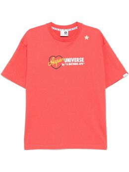 AAPE BY *A BATHING APE®: Футболка с принтом 