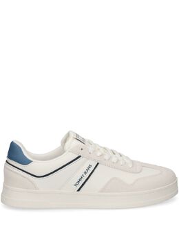 Tommy Jeans: Белые кроссовки 