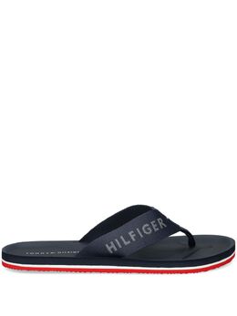 Tommy Hilfiger: Синие шлёпанцы 
