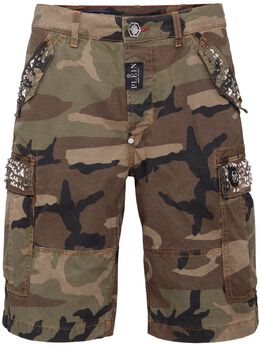 Philipp Plein: Светлые шорты 