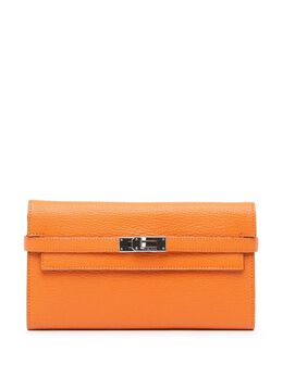 Hermès Pre-Owned: Оранжевый кошелёк 