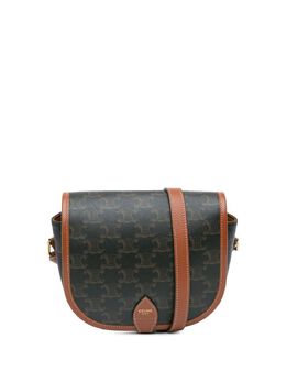 Céline Pre-Owned: Коричневая сумка через плечо 