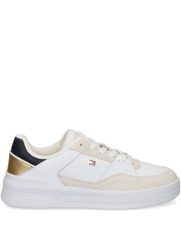 Tommy Hilfiger: Белые кроссовки 