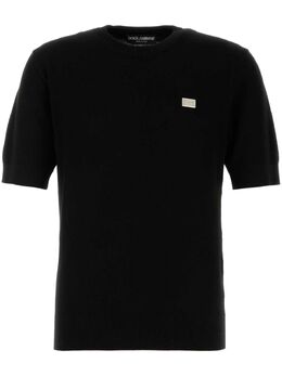 Dolce & Gabbana: Чёрная футболка  T