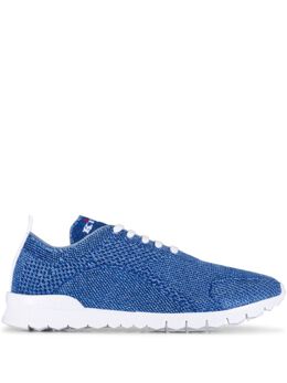 Kiton: Голубые кроссовки 