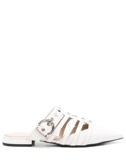 PINKO: Белые сабо 