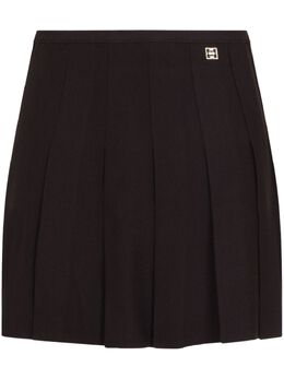 Givenchy: Плиссированная юбка 