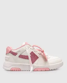 Off-White: Белые кроссовки  Out of Office