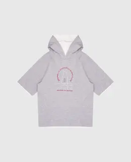 Brunello Cucinelli: Сірі футболки 