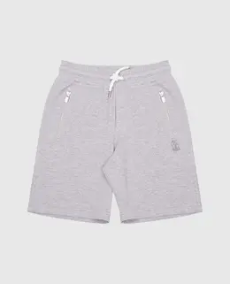 Brunello Cucinelli: Серые шорты 