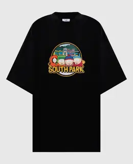 Vetements: Чёрная футболка 