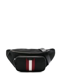 Bally: Поясная сумка в полоску 