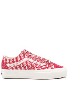 Vans: Красные кроссовки 