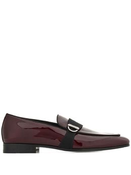 Ferragamo: Бордовые туфли  Gancini