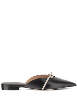Ferragamo: Чёрные сабо 
