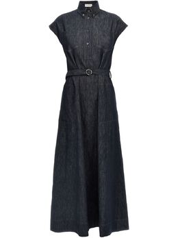 Brunello Cucinelli: Джинсовое платье 