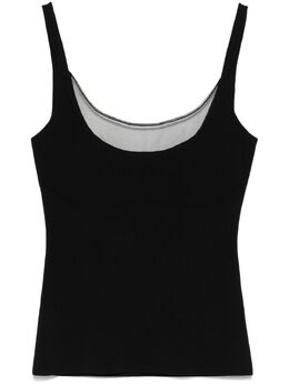 Mugler: Трикотажная майка 