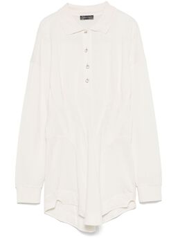 Mugler: Короткое поло 