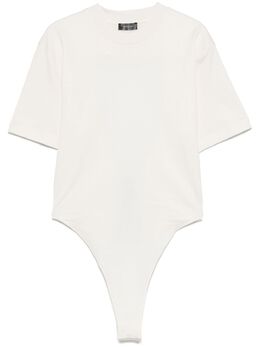 Mugler: Белый корсет 