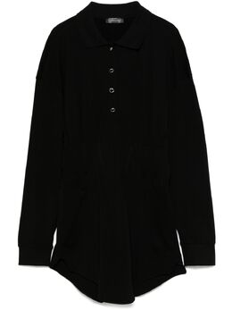 Mugler: Короткое поло 