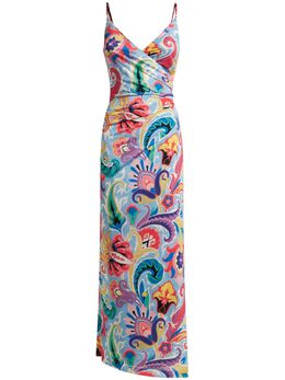 ETRO: Длинное платье 