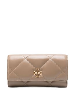 Tory Burch: Бежевый кошелёк  Kira