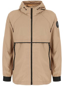 Canada Goose: Бежевая куртка 