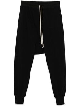 Rick Owens DRKSHDW: Чёрные брюки 