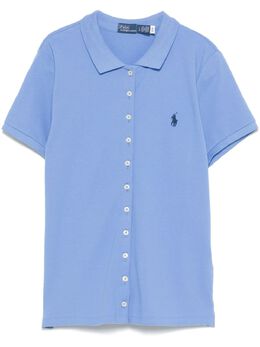 Polo Ralph Lauren: Голубая рубашка 