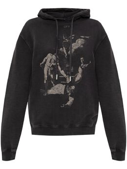 Off-White: Толстовка с принтом 