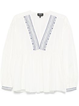 A.P.C.: Белая блуза 
