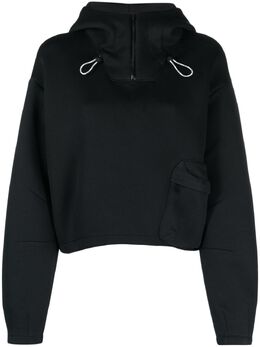 Nike: Чёрная толстовка 